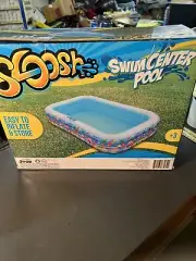 Inflatable Kiddie Swimming Pool Full-Size Swim Center 10foot For 3+ JOYIN