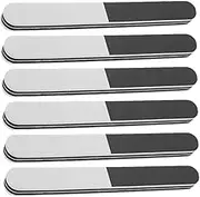 6pcs Model Sanding Polishing Tools Set 3-sided Sticks for Plastic Models Resin Eva Material Grey