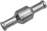 8mm Check Valve Brake Servo Booster No Return Inline One Way Valve Non Return Valve Vacuum Hose Aluminum Valve
