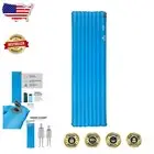 Plush Portable Sleeping Mat - Self-Inflating for Hiking, Backpacking & Camping