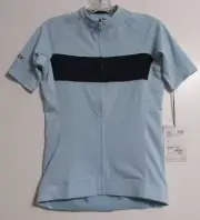 Women's Trek Circuit LTD Short Sleeve Full Zip Cycling Jersey Dusty Blue