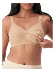 [Triumph] Lace Maternity Bra in Natural