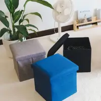 在飛比找momo購物網優惠-【UdiLife】品田日居 方形麻布收納凳(收納椅/收納箱/