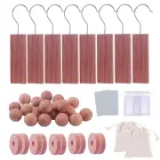 Cedar Blocks for Clothes Storage, Cedar Chips and Balls for Closets and Drawe...
