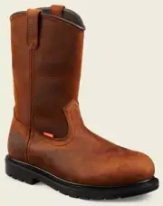 Mens 11WW WORX by Red Wing Truss 5700 Waterproof Steel Toe EH Pull On Work Boots