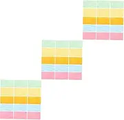 SHINEOFI 3sets Small Index Cards Memo Notepads Lined Cards for Writing Speech 500pcs*3