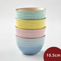 在飛比找PChome24h購物優惠-Le Creuset 韓式飯碗 4入 雪酪