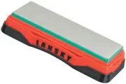 Lansky Bench Stone Unbroken Diamond Grit Surface Medium Grit Rubber Grip Ring