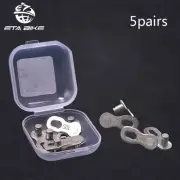 Hassle Bike Chain Repair with 5 Pairs of Quick Master Link Joint Chain