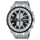 【CASIO】EDIFICE 經典大型錶眼賽車系列指針腕錶-黑 (EFR-549D-1B)正版宏崑公司貨