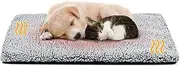Ultra Soft Cat Bed Mat 24 x 18 Inch Cozy Pet Cushion with Non-Slip Bottom Washable Self-Warming Sleep Dog Pad for Crates Carriers