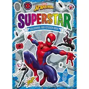 Marvel Spider-Man: Superstar Colouring and Sticker Book