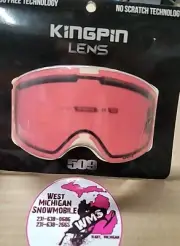 509 Kingpin Lens. Part# 509-KINLEN-17-RT. VLT:S2 Kingpin - Rose Tint