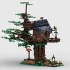 MOC Build: Modular Building: New Life Tree House with Interior 2374