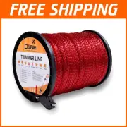 Versatile .095-Inch Trimmer Cord - 1765ft Red Nylon for Gas & Electric Trimmers