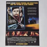 Cross Bronx Movie DVD Future is Later Print Ad/Poster Promo Art