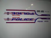 Eddystone PA Police CVI Decals, old school 1:64 two for one money