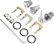ULTECHNOVO 1 Set Door Lock Cylinder Set for 79 Automotive Door Trunk Lock Car Part Easy Install