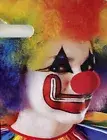 New Halloween Birthday Party Clown Makeup Kit and Red Nose Costume Accessory