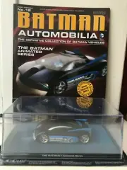 AUTOMOBILIA EAGLEMOSS COLLECTION #18 - BATMAN THE ANIMATED SERIES VEHCILE + MAG