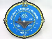 7" Clock Face US In-Service Aircraft Carrier Program PSM-312