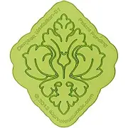 Damask Medallion Silicone Onlay | Cake Decorating with Fondant and Gum Paste Ic