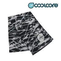 在飛比找Yahoo奇摩購物中心優惠-【COOLCORE】 CHILL SPORT 涼感運動巾 黑