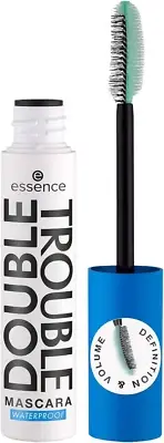 Essence Cosmetics Waterproof Double Trouble Mascara 12 Ml, Black