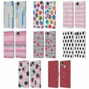 OFFICIAL NINOLA GEOMETRIC 2B LEATHER BOOK WALLET CASE FOR ASUS ZENFONE PHONES