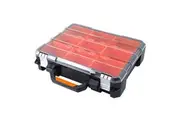Tactix 9 Compartment Trade Quality Organiser with Aluminium latches