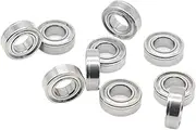 10Pcs SMR128ZZW2.5 8x12x2.5mm Stainless Steel Bearing ABEC-7