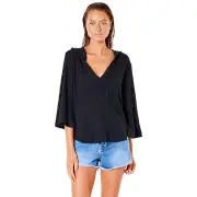 Rip Curl Azure Hooded Long Sleeve Tee