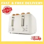 Linear 4 Slice Bread Toaster - Home Kitchen - Off White Homewares