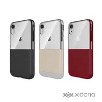 在飛比找momo購物網優惠-【X-Doria】iPhone XR 朗逸DASH系列拼接皮