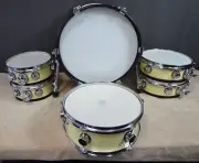 NEW CUSTOM BUILT 6 PIECE ELECTRONIC DRUM KIT.