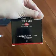 2x MAKE UP FOR EVER MAGNETIC Refillable Empty Makeup Palette 4-pan
