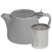 Brew-Silver Ice Stackable Matt Teapot 500Ml