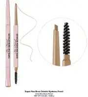 Too Faced Pencil Brow Shaper & Filler Pencil NATURAL BLONDE - 0.19 g