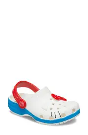 CROCS Kids' x Hello Kitty Classic Clog in White at Nordstrom, Size 1 M
