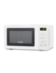 COMMERCIAL CHEF 0.7 Cubic Foot Microwave with 10 Power Levels, Small Microwav...