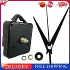 Quartz DIY Wall Clock Movement Mechanism Include Hands Repair Parts (Black)