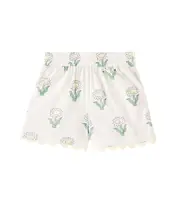 [Stella McCartney Kids] Stella McCartney Kids Printed cotton Bermuda shorts Y 3 yellow