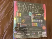 Ultimate Scratch and Doodle Multifunctional Art Set for Children - 122 pieces