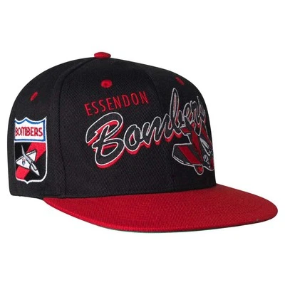 AFL Essendon Bombers Adults Throwback 90's Cap