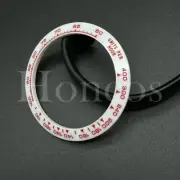 White Red Ceramic Bezel Insert Fits For Rolex Daytona Watch Panda Steel USA NEW