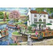 House of Puzzles - By the Canal Find the Difference Puzzle 1000pc