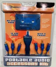 Sonic Impact Portable Audio Accessory Kit Cassette Adapter Model #5067 NEW