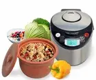 Smart Organic Clay Pot Multi Cooker - Toxin Free Clay Rice Cooker, Delay Star...
