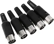 DIN Mini Pin Male Plug Audio Jack Connector for Keyboard/Mouse DIY 8 Pin