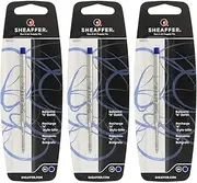 Sheaffer K Ballpoint Pen Refill Medium Point Blue Ink 3/Pack (99325) by Sheaffer